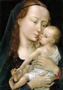  Netherlandish Oil Painting - Virgin and Child Netherlandish painter Rogier van der Weyden
